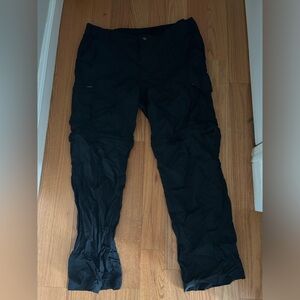 Black Columbia Cargo Pants